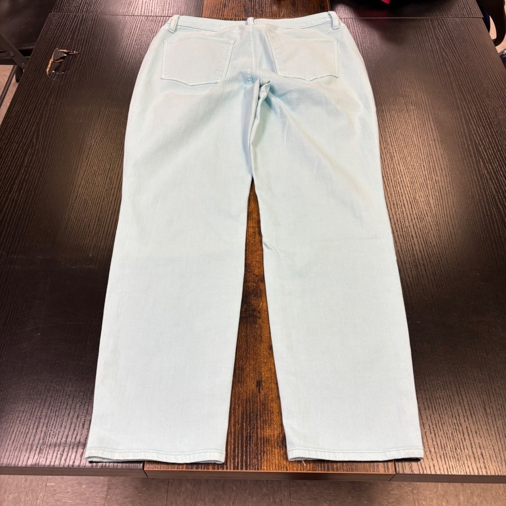 Talbots Slim Ankle Jeans Curvy‎ Fit Light Blue Women Size 8 Denim Pants - Picture 6 of 6